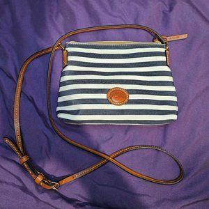 Dooney & Bourke small striped crossbody